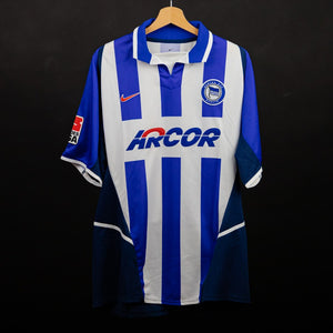 maglia home hertha bsc berlin nike luizão 9 2002/2003 by NIKE - Home (2)