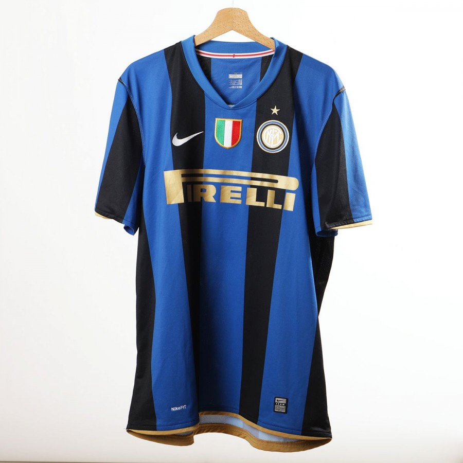 maglia home inter nike 2008/2009 ibrahimovic 8 by NIKE - Home (2)