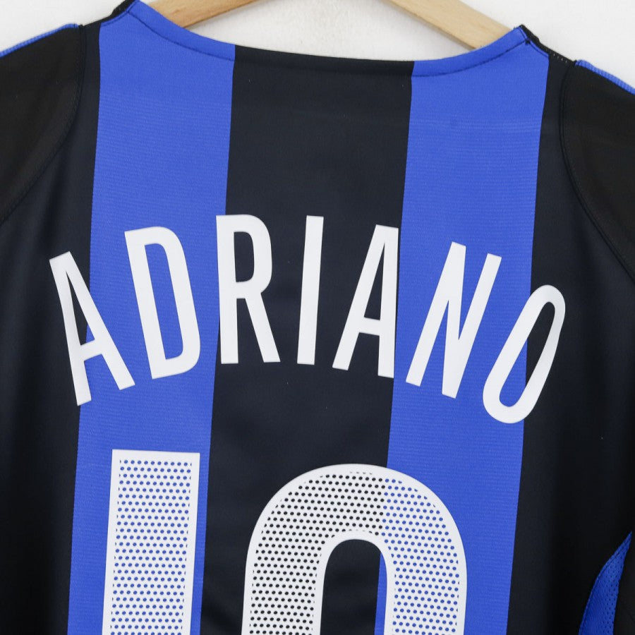 Inter Milan Nike Adriano 2004/2005 Home Shirt