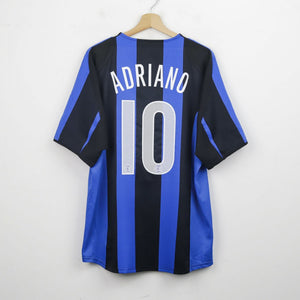 Maglia Home Inter Nike Adriano 10 2004/2005 by NIKE - Home