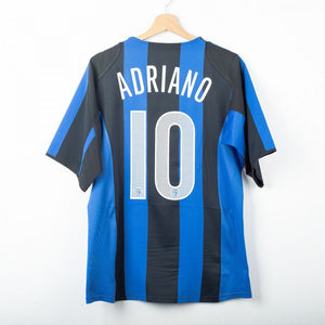 Maglia Home Inter Nike Adriano 10 2004/2005 by NIKE - Home