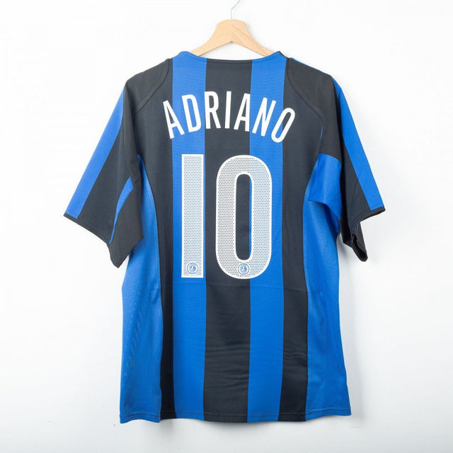 Maglia Home Inter Nike Adriano 10 2004/2005 by NIKE - Home
