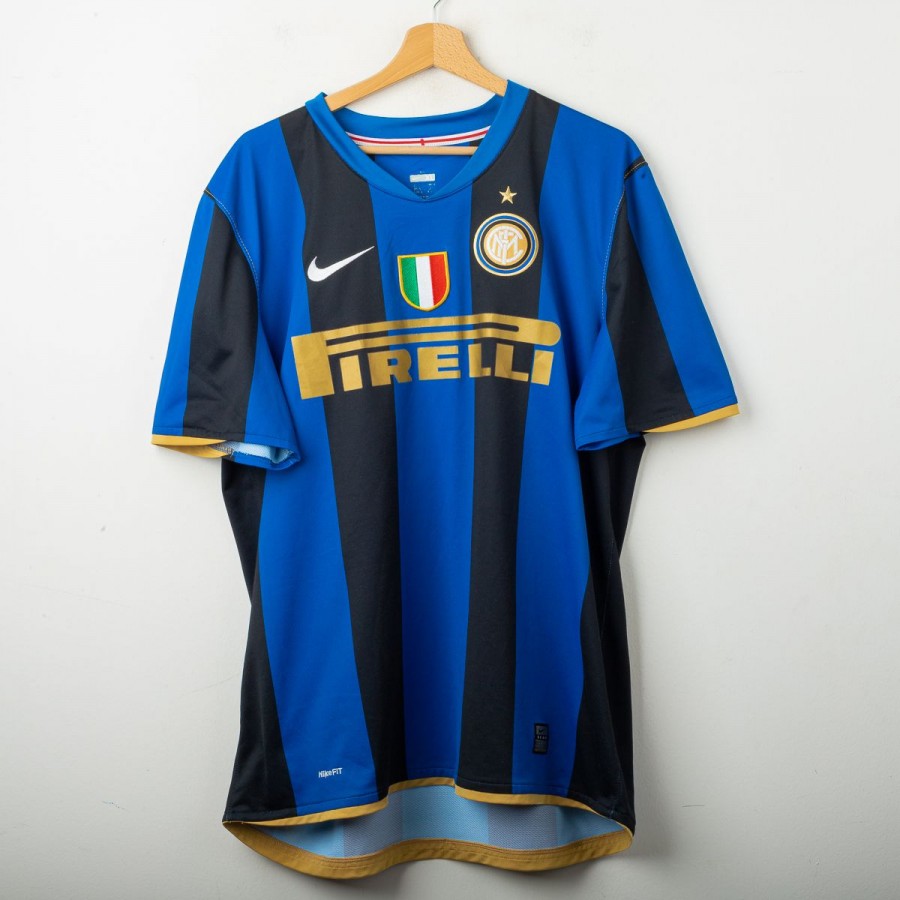 Maglia Home Inter Nike Adriano 10 2008/2009 by NIKE - Home (2)