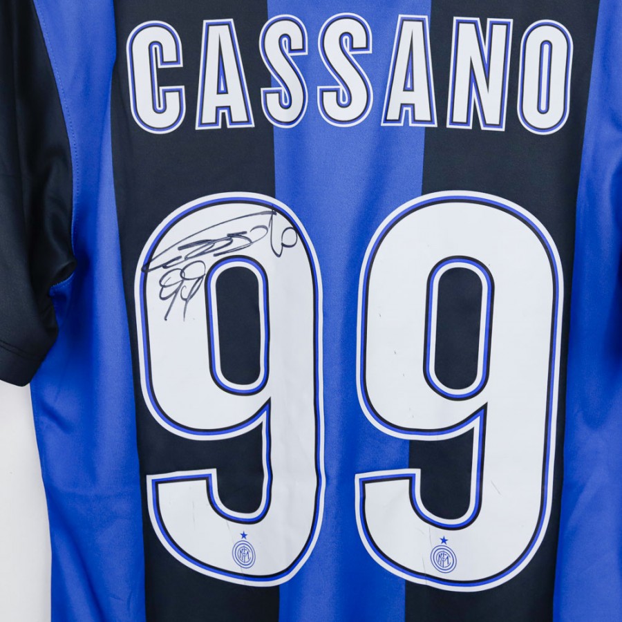 Maglia Home Inter Nike Cassano 99 Autografata 2012/2013 by NIKE - Home (3)