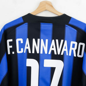 Maglia Home Inter Nike F. Cannavaro 17 2003/2004 by NIKE - Home (5)
