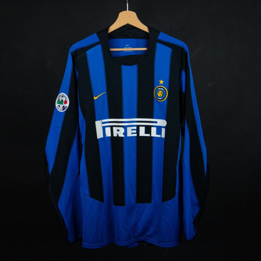 maglia home inter nike F.Cannavaro 17 ml 2003/2004 autografata by NIKE - Home (2)