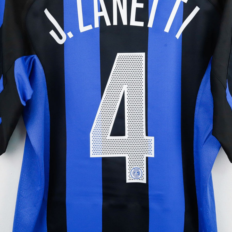 Maglia Home Inter Nike J. Zanetti 4 2004/2005 by NIKE - Home (5)
