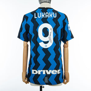 Maglia Home Inter Nike Lukaku 9 Autografata  2020/2021 by NIKE - Home