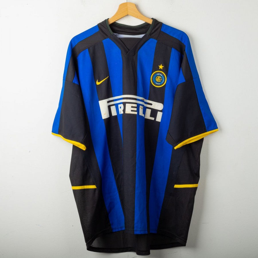 maglia home inter nike Recoba 20 2002/2003 by NIKE - Home (2)