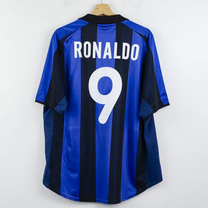 Maglia Home Inter Nike Ronaldo n9 2001/2002 by NIKE - Home