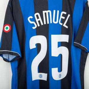 Maglia Home Inter Nike Samuel 25 2007/2008  by NIKE - Home (5)