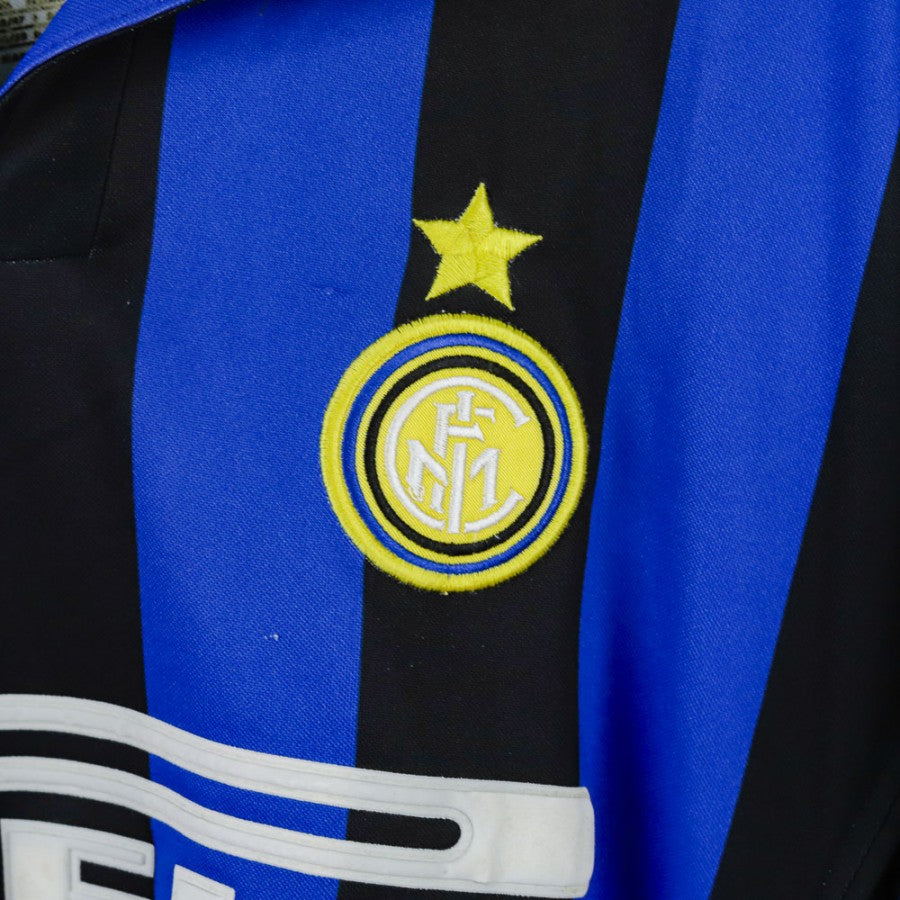 Maillot domicile Ronaldo #9 Inter Milan 1998/99 Vintage XL Maillot domicile Ronaldo #9 Inter Milan 1998/99 Vintage XL
