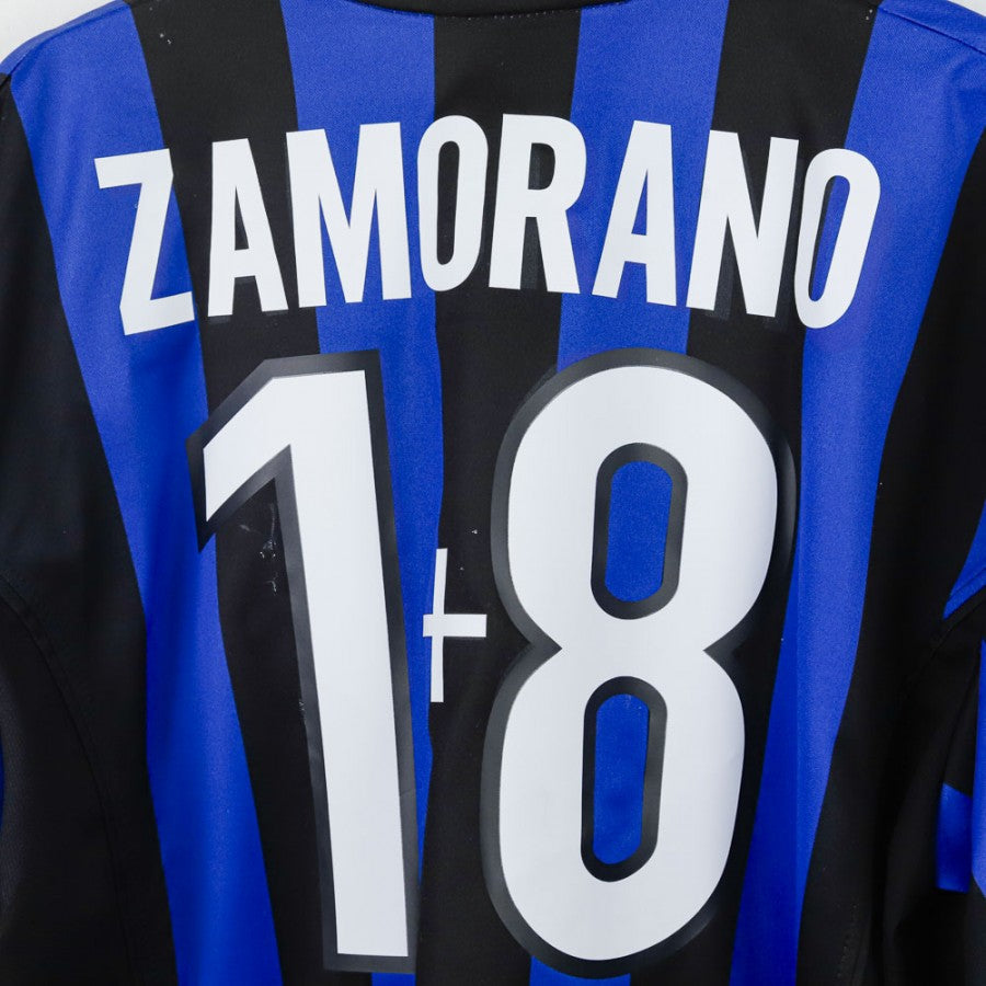 Inter Nike Zamorano No.18 1998/1999 Home Shirt