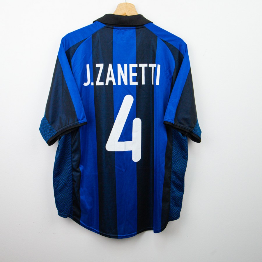 Maglia Home Inter Nike Zanetti 4 2001/2002 by NIKE - Home