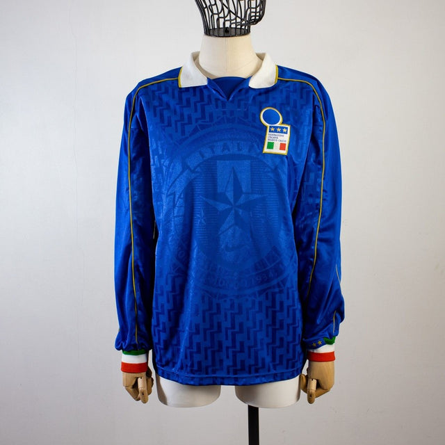 MAGLIA HOME ITALIA NIKE 1995/1996 ML 4 by NIKE - Altre Leghe