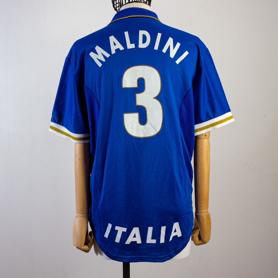 MAGLIA HOME ITALIA NIKE 1996/1997 3 MALDINI by NIKE - Altre Leghe