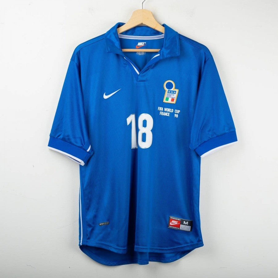 Maglia Home Italia Nike Baggio 18 Francia 1998 by NIKE - Home (2)