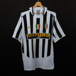 maglia home juventus nike 2003/2004 montero 4 by NIKE - Home (2)