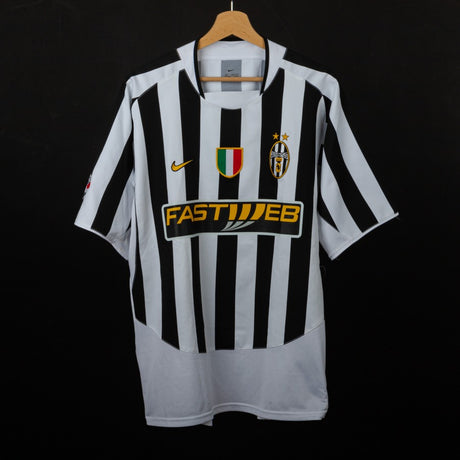 maglia home juventus nike 2003/2004 montero 4 by NIKE - Home (2)