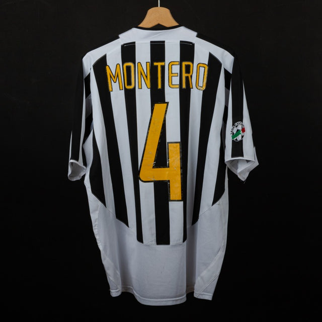 maglia home juventus nike 2003/2004 montero 4 by NIKE - Home