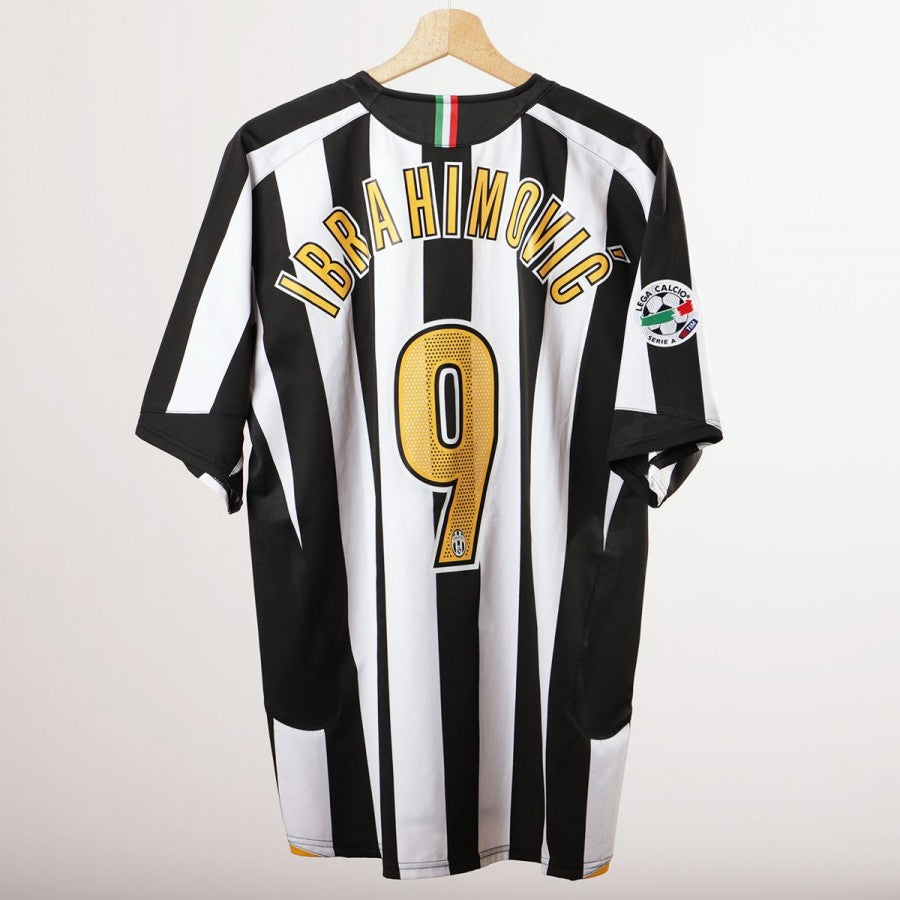 maglia home juventus nike 2005/2006 ibrahimovic 9