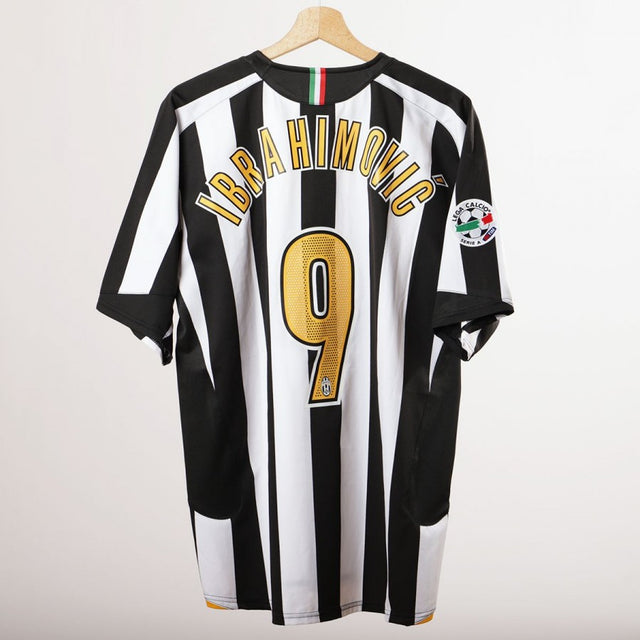maglia home juventus nike 2005/2006 ibrahimovic 9 by NIKE - Home