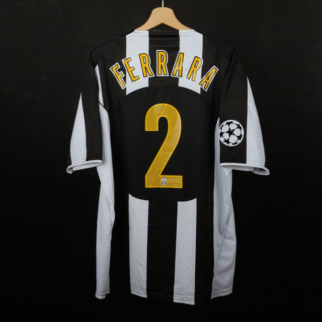 maglia home juventus nike champions league ferrara 2 2004/2005 by NIKE - Home
