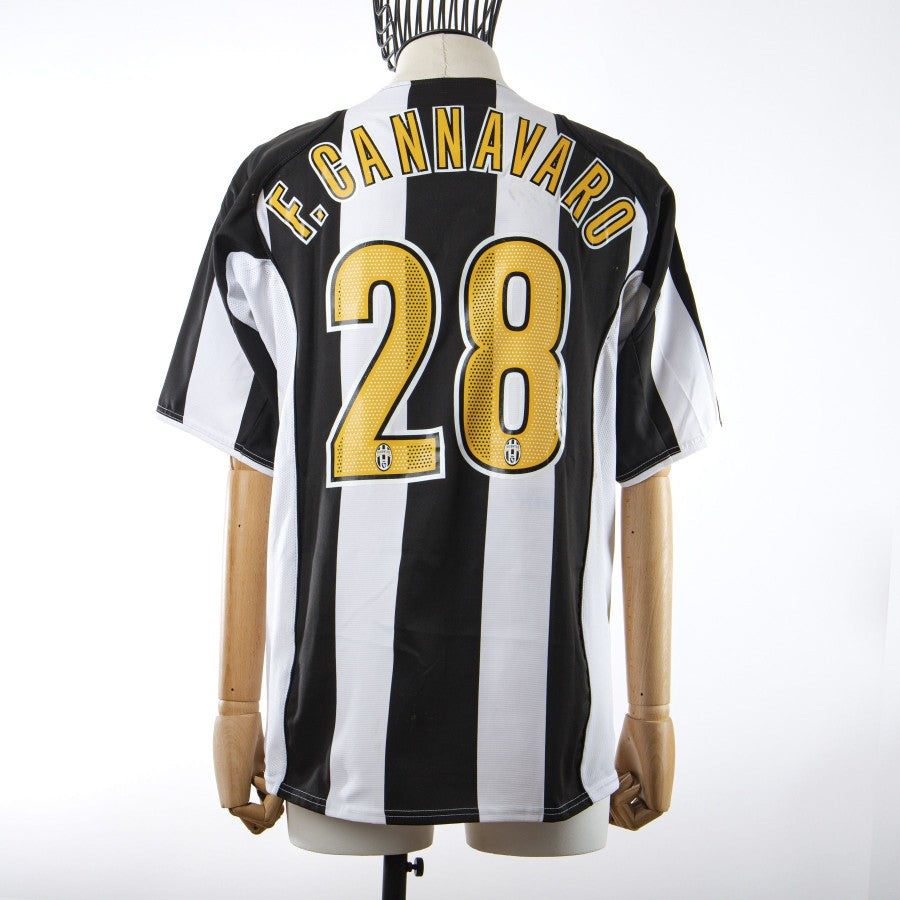 maglia home juventus nike f.cannavaro 28 2004/2005 by NIKE - Home