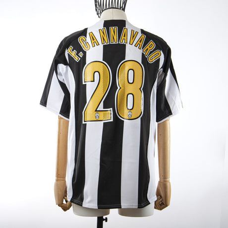 maglia home juventus nike f.cannavaro 28 2004/2005 by NIKE - Home