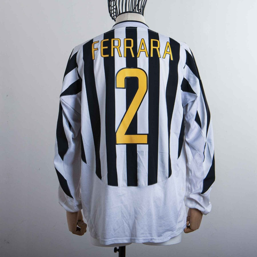 MAGLIA HOME JUVENTUS NIKE FERRARA 2 ML 2003/2004 by NIKE - Home