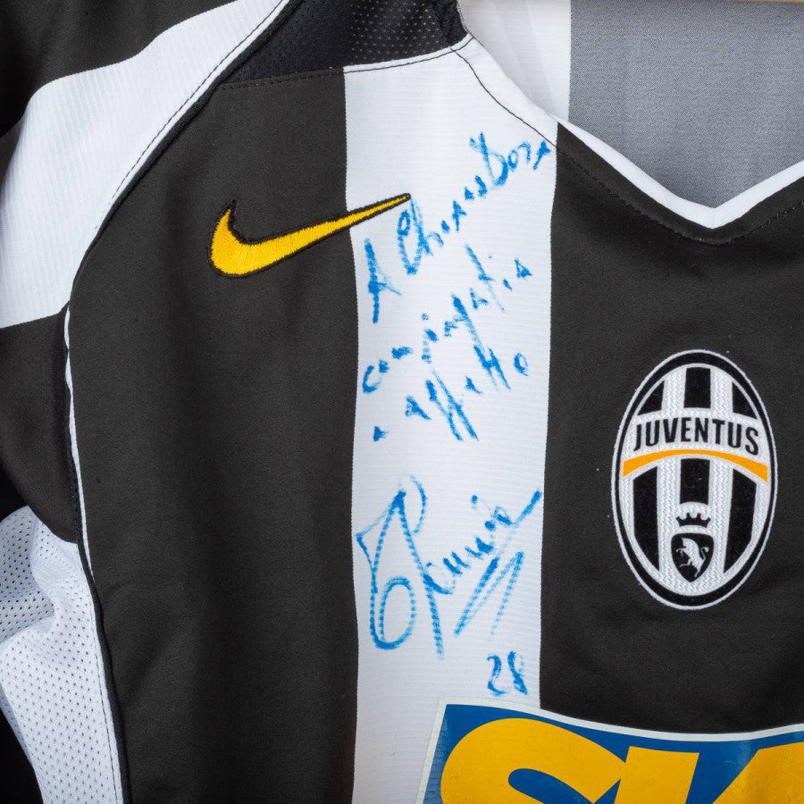 Maglia Home Juventus Nike firmata Cannavaro 28 2004/2005 by NIKE - Home (21)