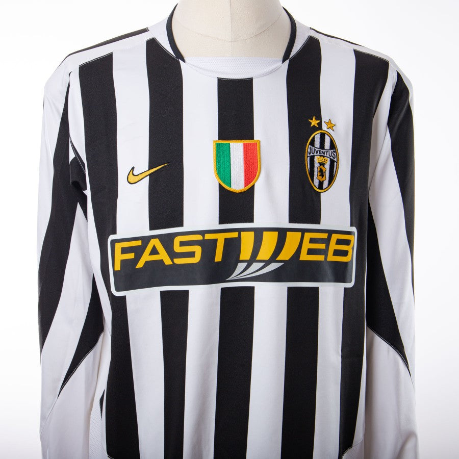maglia home juventus nike ml zambrotta 19 2003/2004 by NIKE - Home (13)