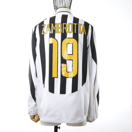 maglia home juventus nike ml zambrotta 19 2003/2004 by NIKE - Home