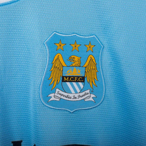 Maglia Home Manchester City Umbro Kun Aguero 16 2013/2014 by NIKE - Home (9)