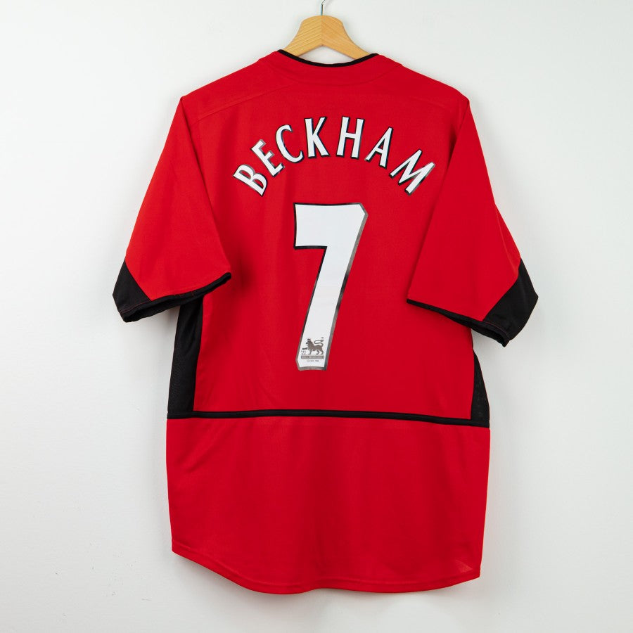 Maglia Home Manchester United Nike Beckham 7 2002/2003 by NIKE - Home