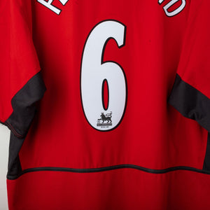 Maglia Home Manchester United Nike Ferdinand 6 2002/2003 by NIKE - Home (5)