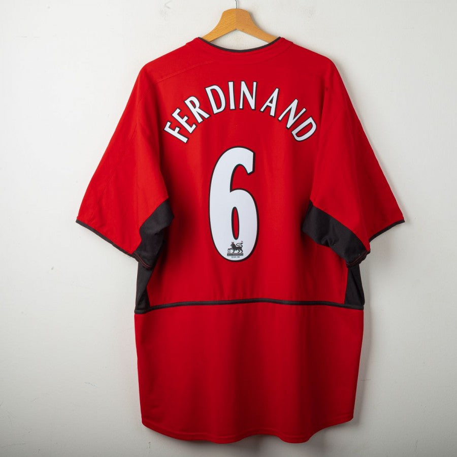 2002/2003 Manchester United Nike Home Shirt Ferdinand 6