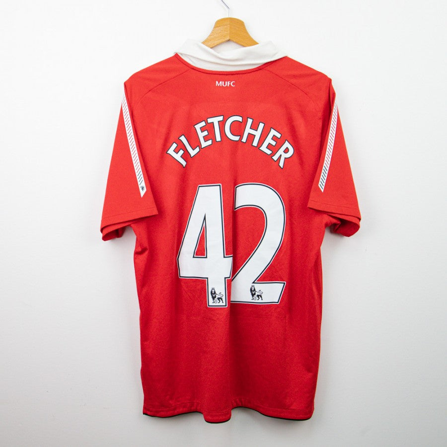 2010/2011 Manchester United Home Jersey Nike Fletcher 42