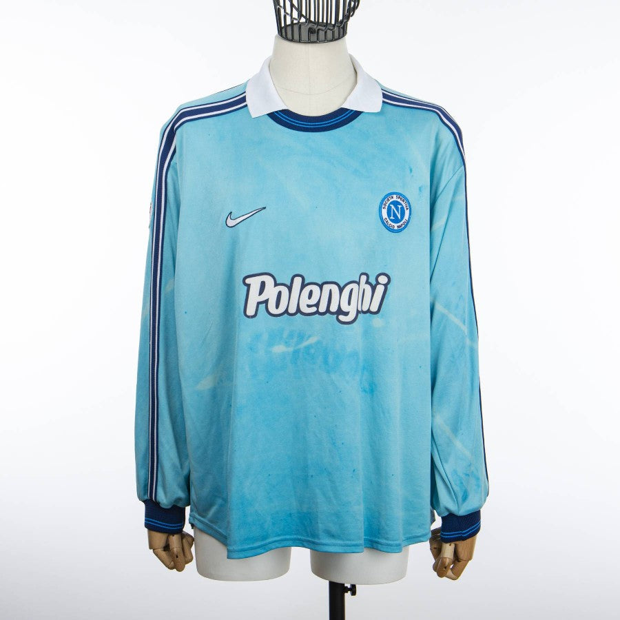 maglia home napoli nike imbriani ml n25 1998/1999  by NIKE - Home (2)