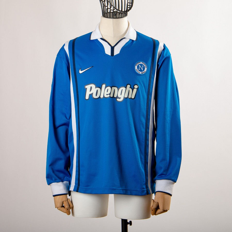 maglia home napoli nike ml 1997/1998 bellucci 9 by NIKE - Home (2)