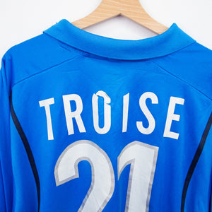 maglia home napoli nike Troise 21 1999/2000   by NIKE - Home (3)