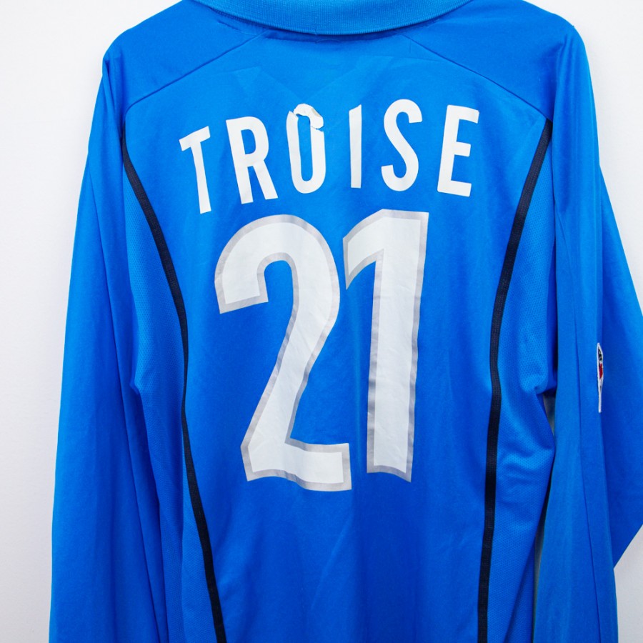 maglia home napoli nike Troise 21 1999/2000   by NIKE - Home (5)