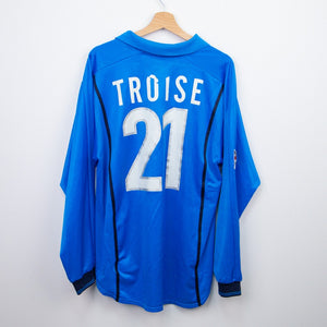 maglia home napoli nike Troise 21 1999/2000   by NIKE - Home