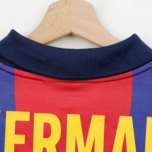 Maglia Home Nike Barcellona Overmars 11 1998/1999 by NIKE - Home (3)