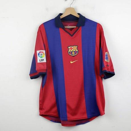 Maglia Home Nike Barcellona Rivaldo 10 1998/1999 by NIKE - Home (2)
