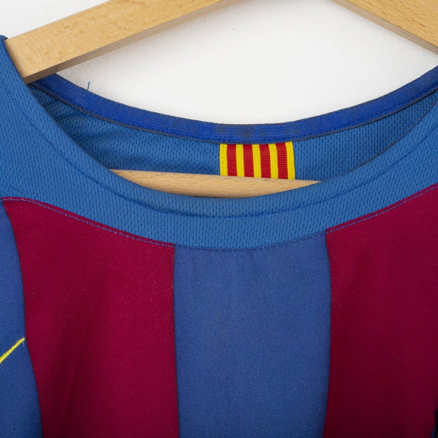 Maglia Home Nike Barcellona Ronaldinho 10 2005/2006 by NIKE - Home (14)