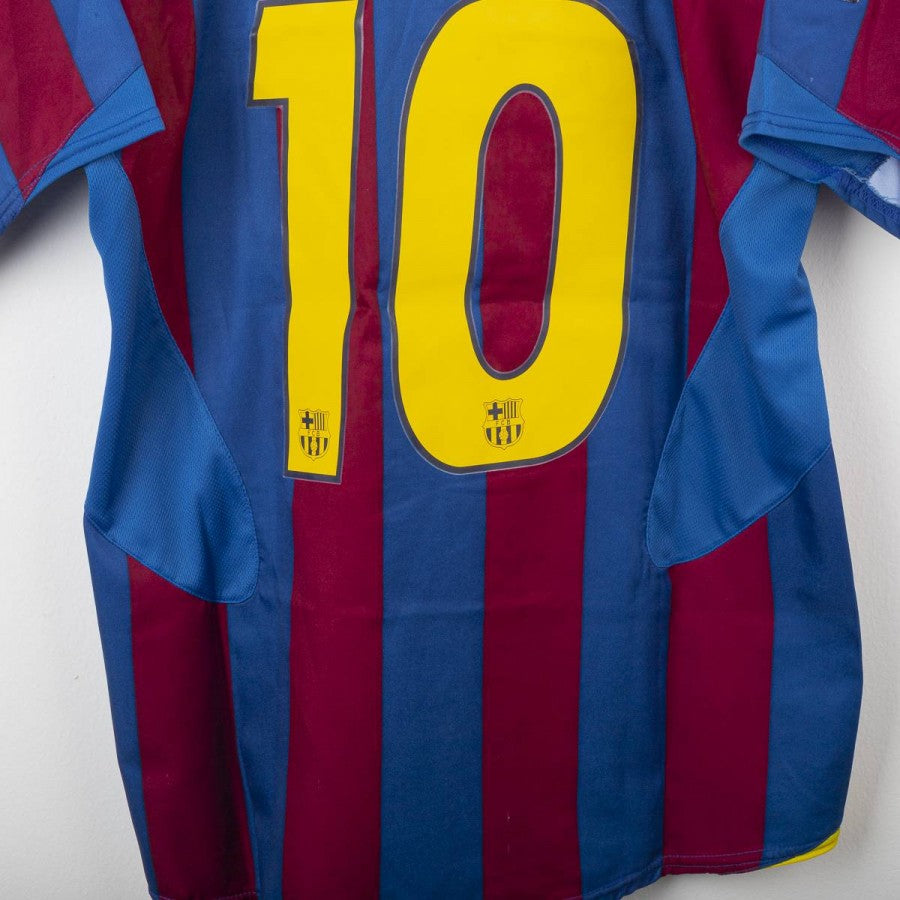 Maglia Home Nike Barcellona Ronaldinho 10 2005/2006 by NIKE - Home (6)