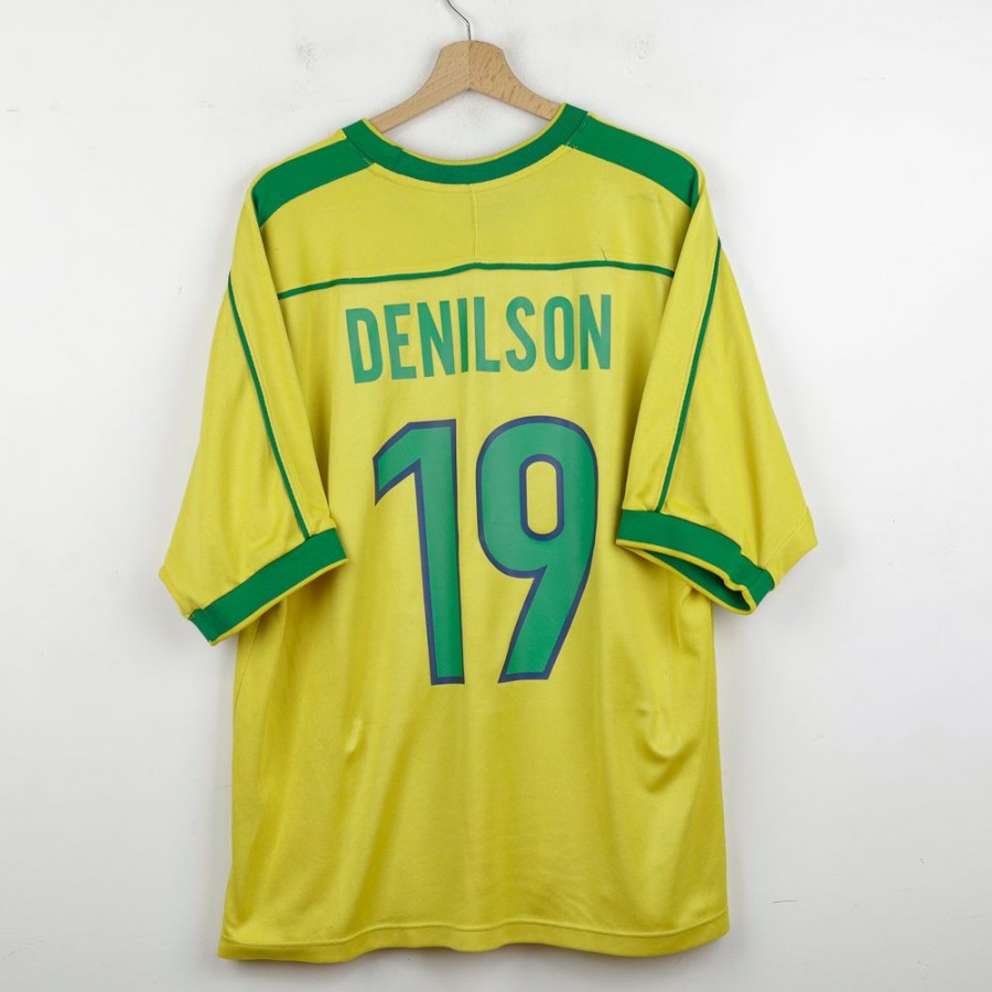 Maglia Home Nike Brasile Denilson 19 1998 by NIKE - Home