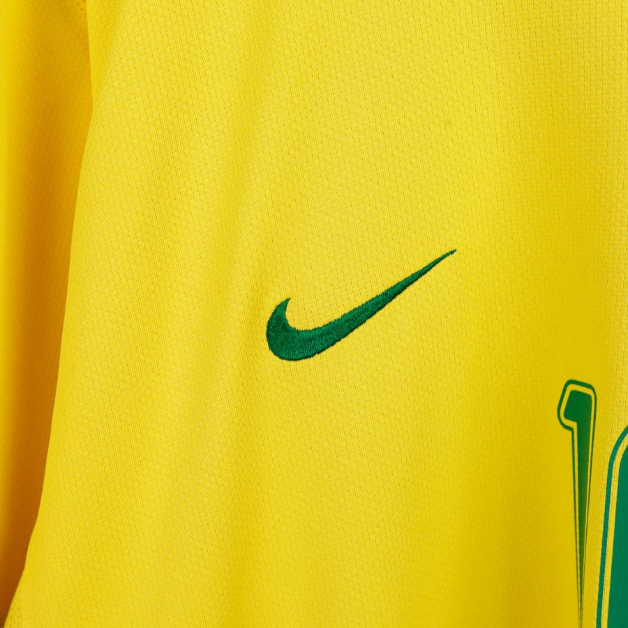Maglia Home Nike Brasile Ronaldinho 10 2006  by NIKE - Home (11)