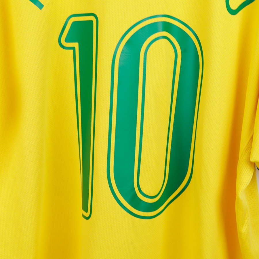 Maglia Home Nike Brasile Ronaldinho 10 2006  by NIKE - Home (5)